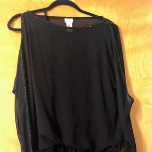 Never worn Cache Black Dress!